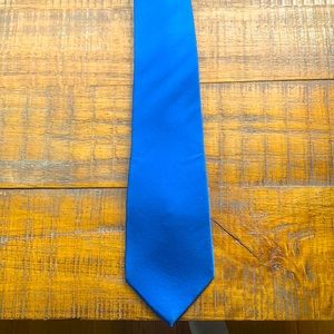 Zylos Gold Blue Silk Tie